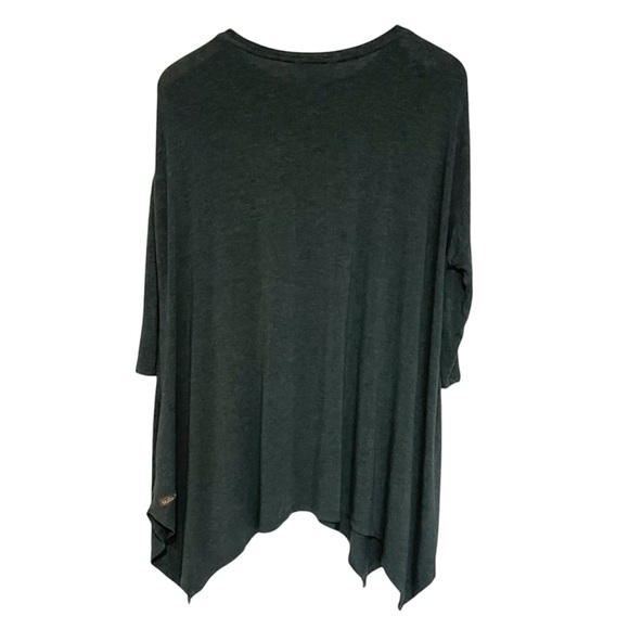 MATILDA JANE ‘Take a Trip’ Green Flowy Tunic T-shirt Women’s Size Small - Picture 4 of 9